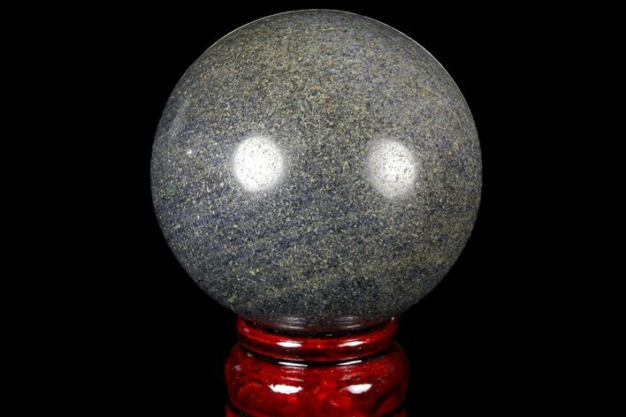 Polished Dumortierite Sphere - Madagascar #126520